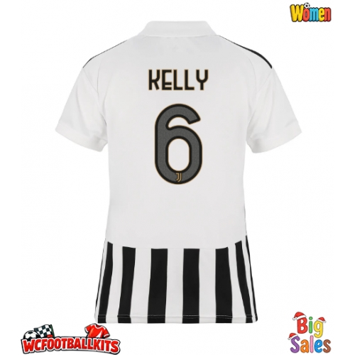 Juventus Lloyd Kelly #6 Replica Home Stadium Shirt for Women 2026-27 Short Sleeve